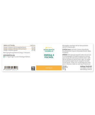 Omega-3 fish oil capsules - Wohlfühlprodukte