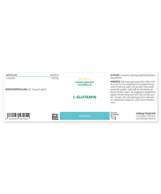 L-Glutamine Capsules - Wohlfühlprodukte