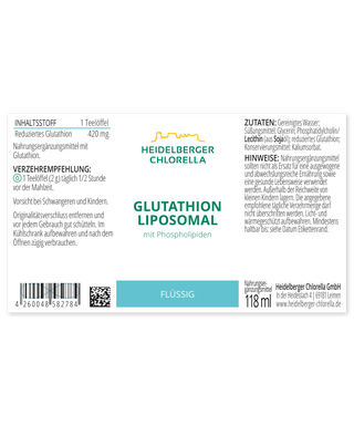 Glutathione Liposomal liquid - Wohlfühlprodukte