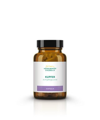 Copper as copper gluconate capsules - Wohlfühlprodukte