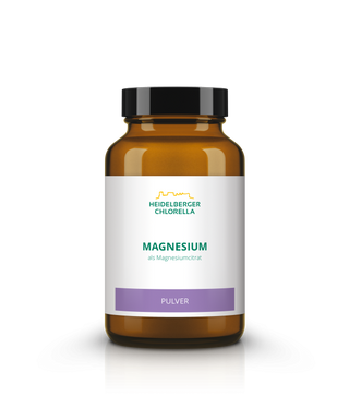 Magnesium as magnesium citrate powder