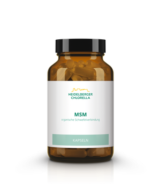 MSM organic sulfur compound capsules - Wohlfühlprodukte