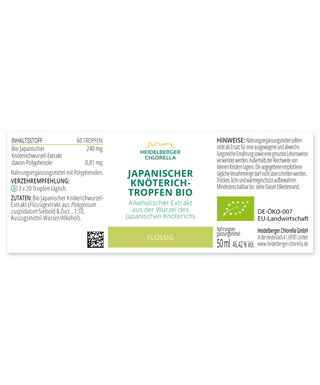 Organic Japanese Knotweed Drops - Wohlfühlprodukte