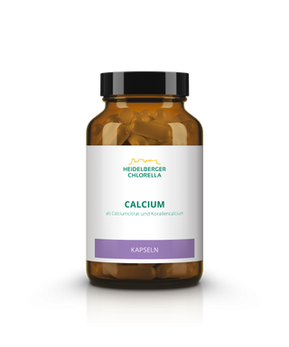 Calcium as calcium citrate and coral calcium capsules - Wohlfühlprodukte