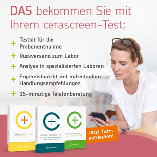 Cholesterin Test - Wohlfühlprodukte
