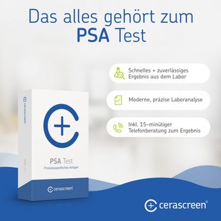 PSA Test - Wohlfühlprodukte