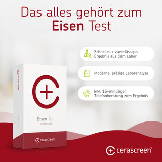 Eisen Test - Wohlfühlprodukte