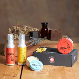 Murmeli-Set gross - Wohlfühlprodukte