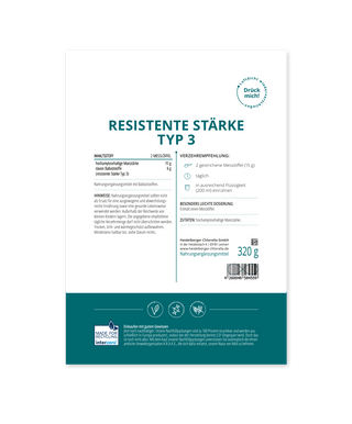 Resistant starch type 3 powder - Wohlfühlprodukte