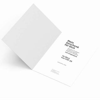 Geschenk-Gutschein - WohlfĂĽhlprodukte