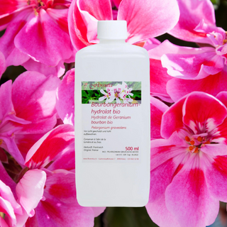 Bourbongeraniumhydrolat Bio - Wohlfühlprodukte