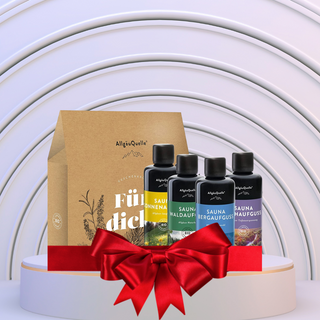 FÜR DICH 4ER SAUNA GESCHENKSET - Wohlfühlprodukte