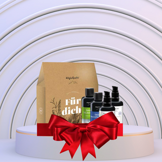 Für Dich 4er Sauna und Massage Set - Wohlfühlprodukte