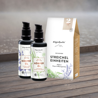 Geschenkset Die kleinen Streichel Einheiten - Wohlfühlprodukte