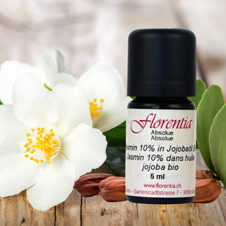 Jasmin 10% in Jojobaöl bio/KP 5 ml - Wohlfühlprodukte
