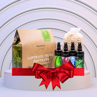 Luftkuss trifft Duftkuss Geschenkset - Wohlfühlprodukte