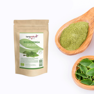 Moringa Blatt Pulver Bio 180 g - Wohlfühlprodukte