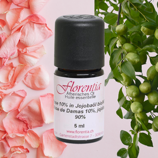 Rose 10% in Jojobaöl bio/KP Bio 5 ml - Wohlfühlprodukte