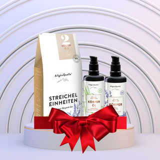 Discover the Ultimate Natural Bodycare Gift Set: AllgäuQuelle Streichel Einheiten Geschenkset – Luxurious Pampering for Your Skin and Senses 🌿✨