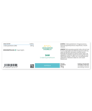 SAM S-Adenosylmethionine Capsules - Wohlfühlprodukte