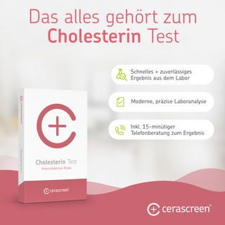 Cholesterin Test - Wohlfühlprodukte